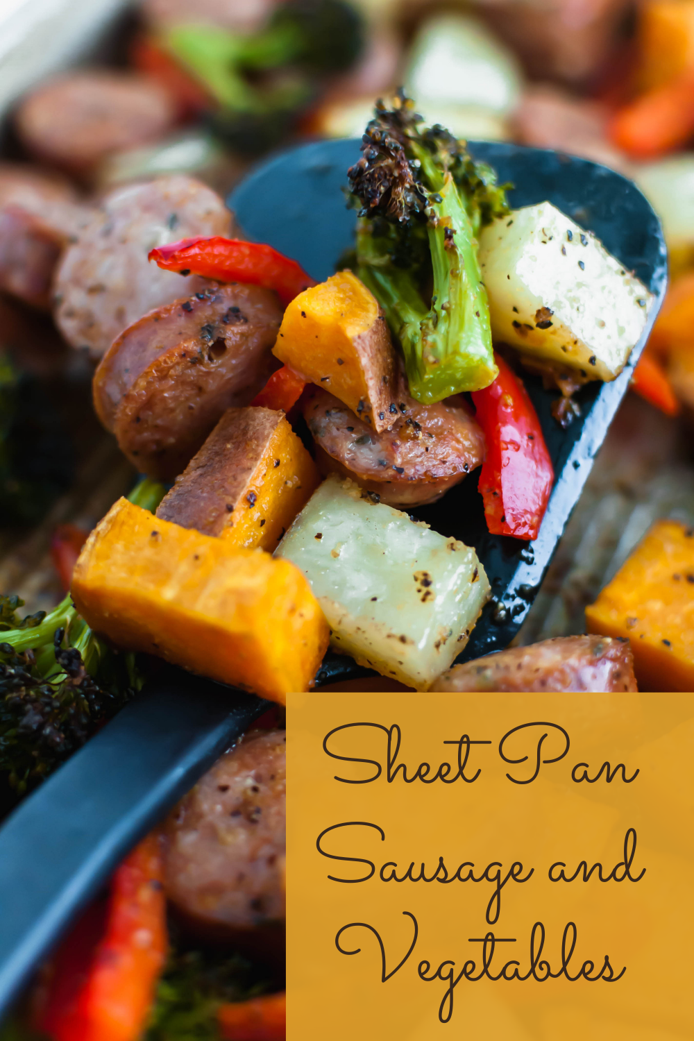 Healthy Sheet Pan Chicken Sausage and Veggies - Hello Spoonful