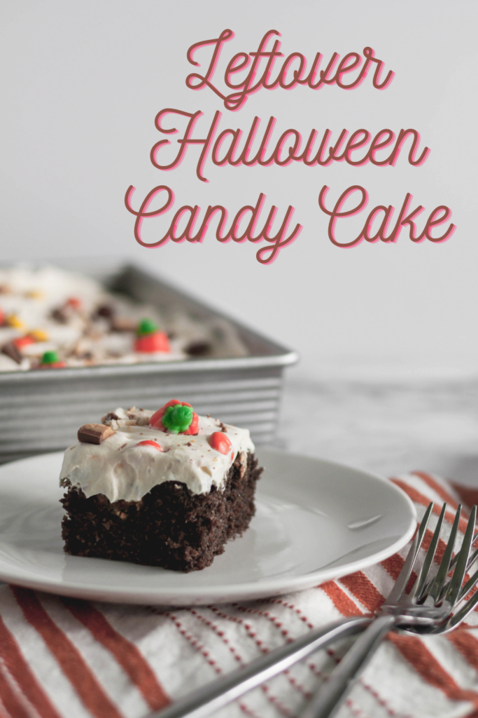 If you’re wondering what to do with all that leftover Halloween candy (besides eat it), look no further. This Leftover Halloween Candy Cake is a simple and super decadent way to take care of your problem.