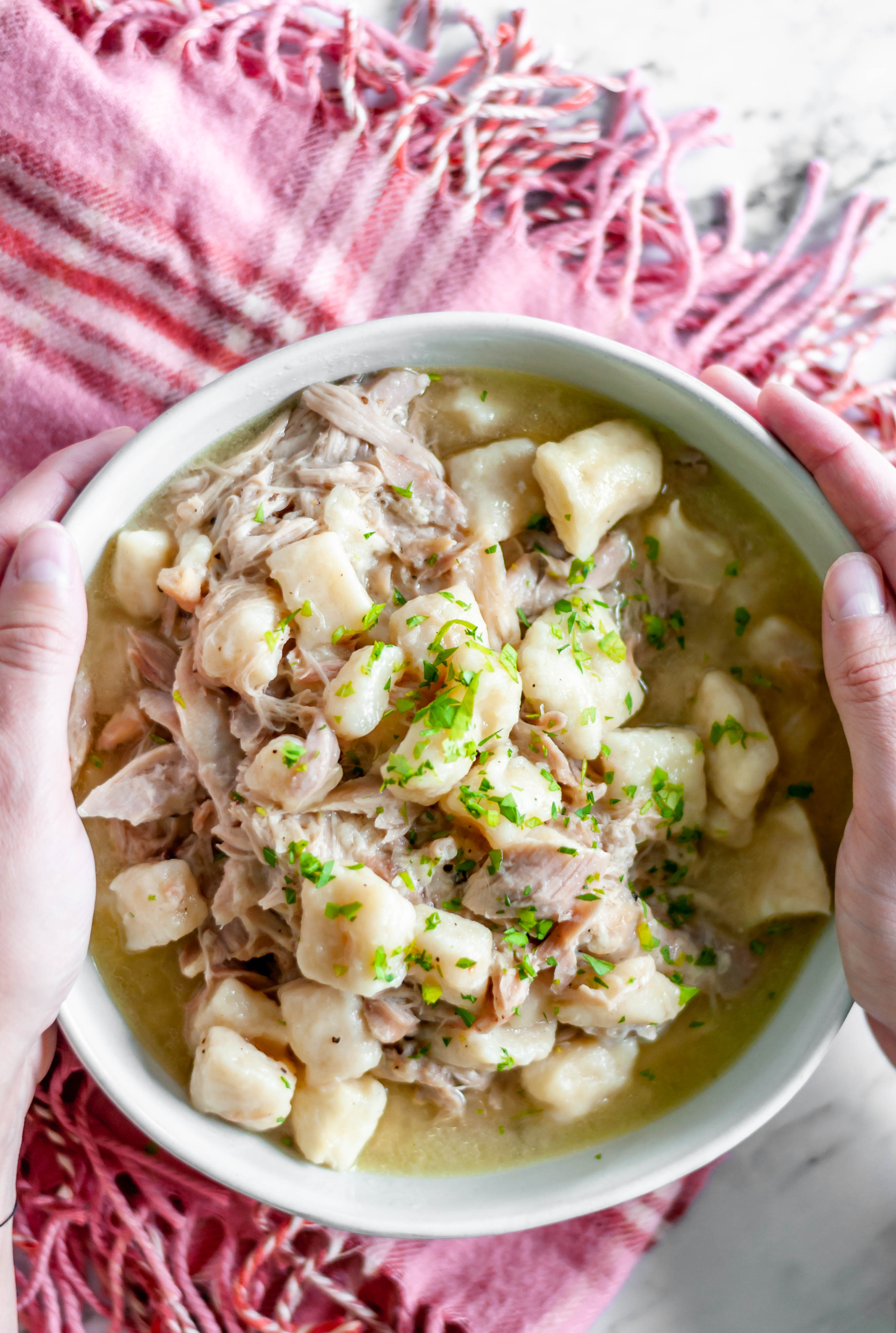 Cracker Barrel Chicken and Dumplings is a wonderful copycat of the restaurant favorite. Simple to make for cool nights.