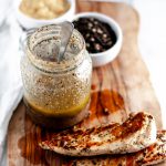 This super simple black peppercorn marinade will bring all the flavor to your chicken, beef, pork and veggies. Keep it on hand all summer long.