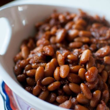 Bacon and Brown Sugar Baked Beans - Meg's Everyday Indulgence