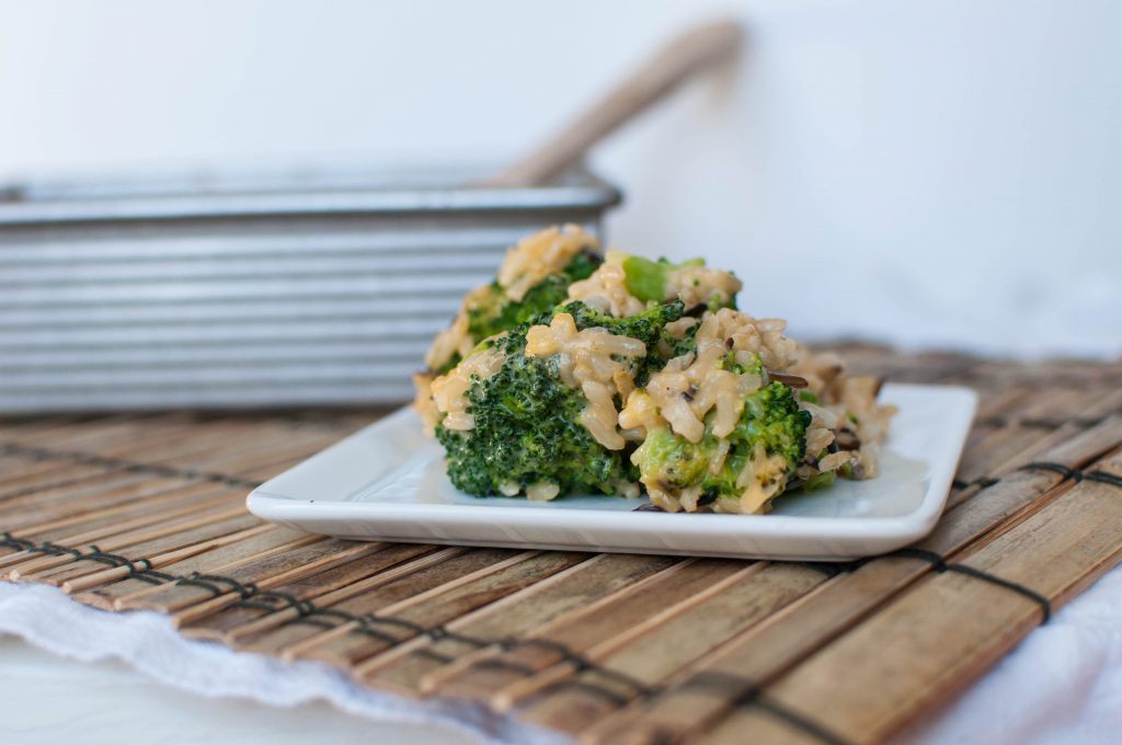 Broccoli Cheese Wild Rice Casserole Meg's Everyday Indulgence