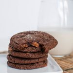 Rich chocolate and salty caramel in every bite of these Salted Caramel Mocha Cookies.