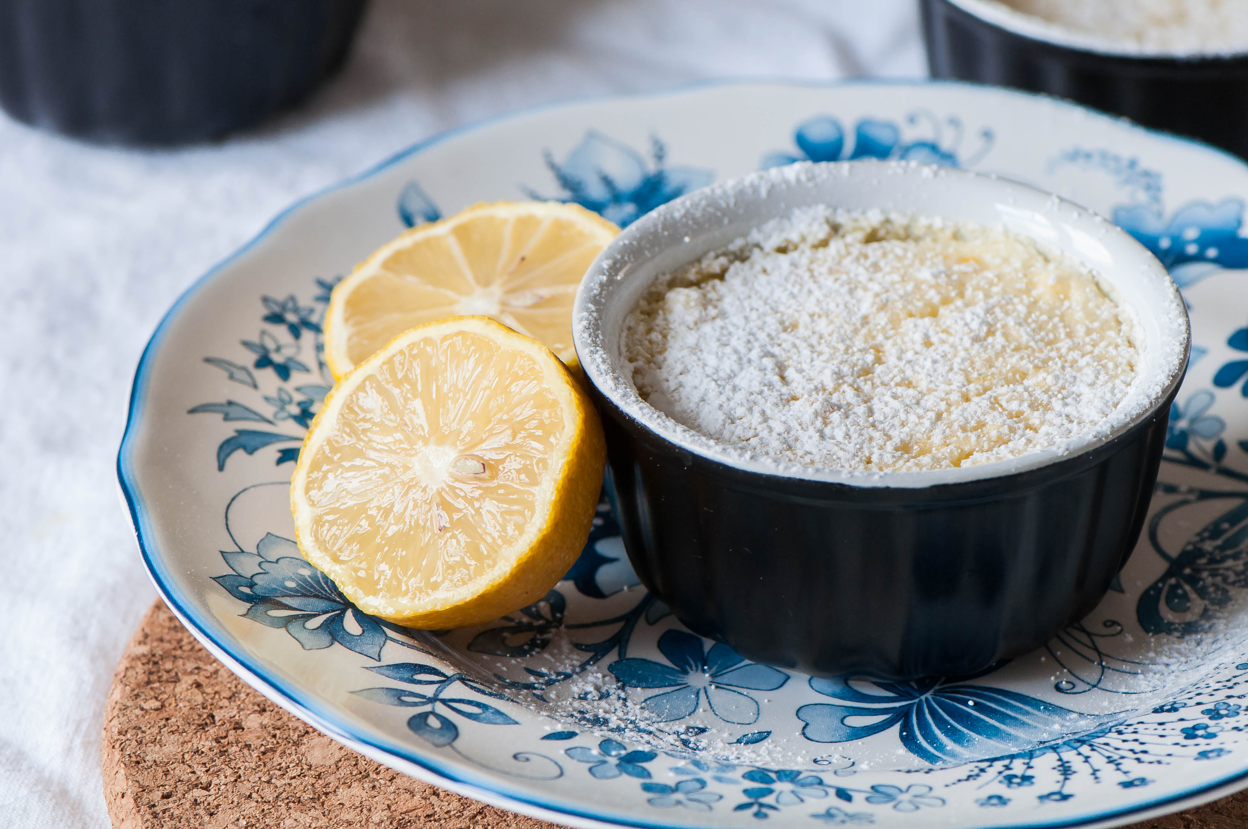 Individual Irish Lemon Pudding