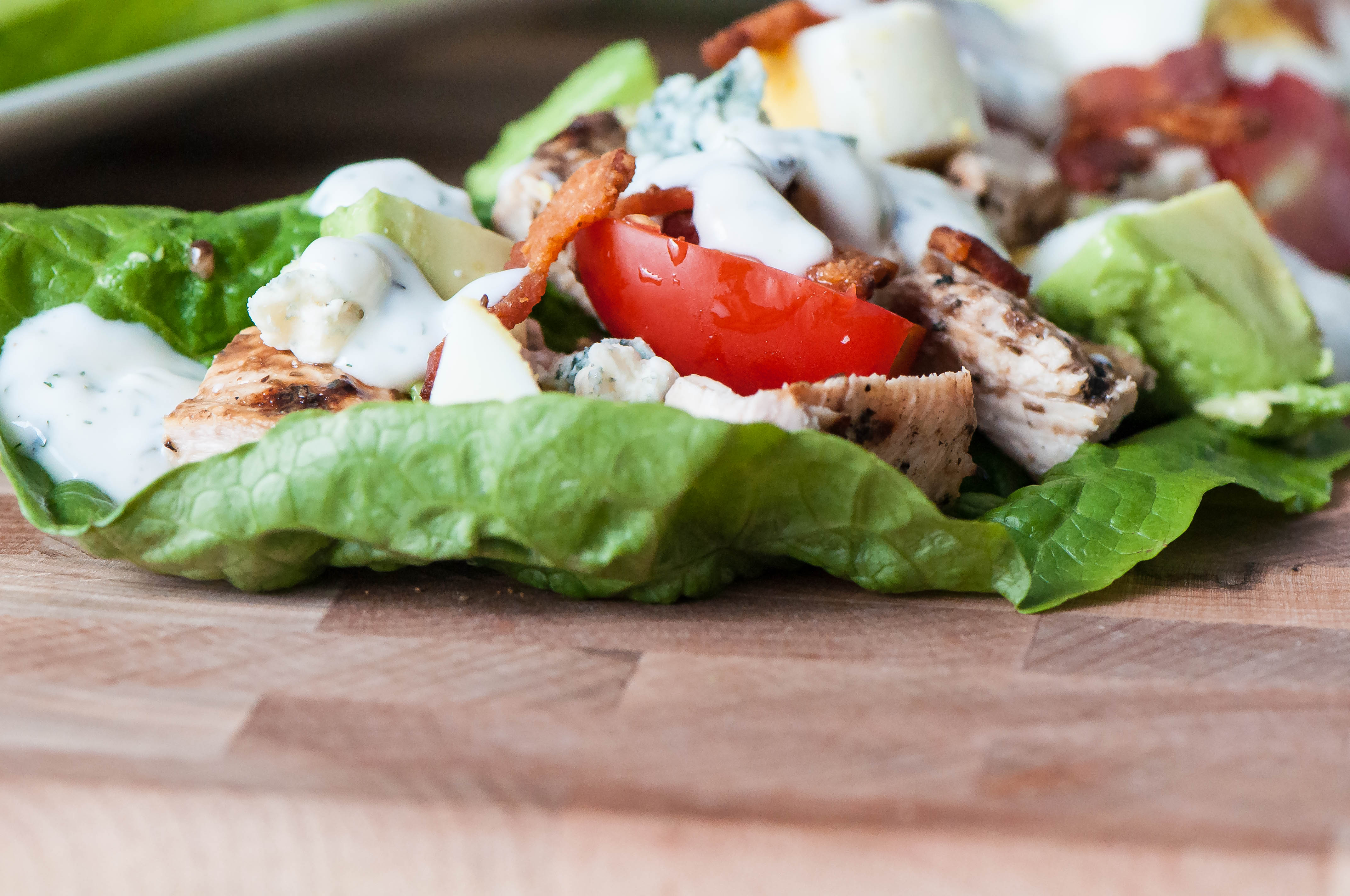 California Cobb Lettuce Wraps Meg's Everyday Indulgence