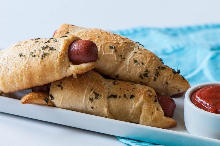 Garlic Bread Pigs In a Blanket Meg's Everyday Indulgence