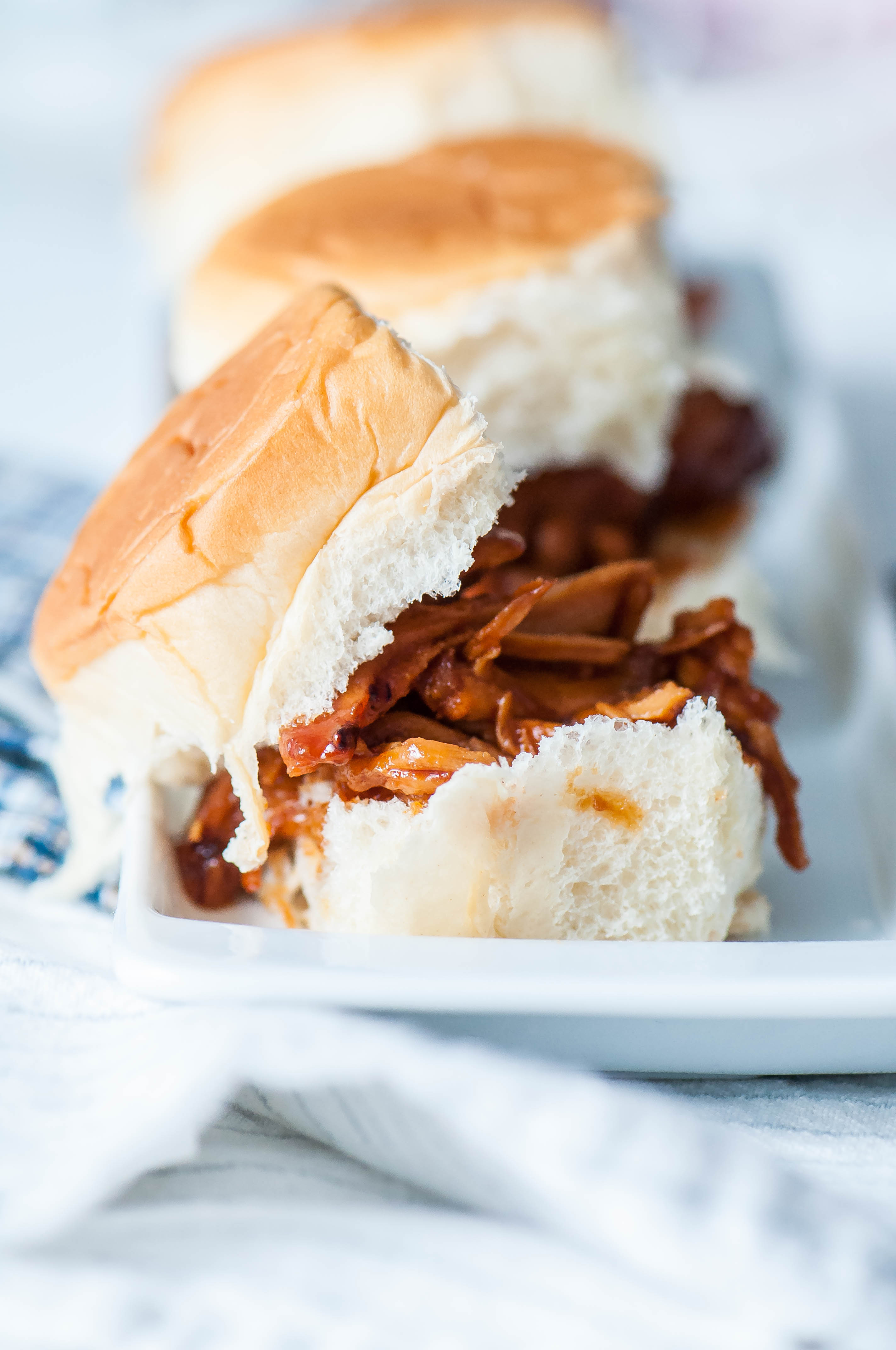 Honey Garlic Chicken Sliders