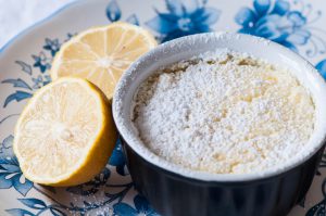 Individual Irish Lemon Pudding