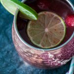 This Cherry Moscow Mule is perfect for summer. Light, sweet, zingy and refreshing.