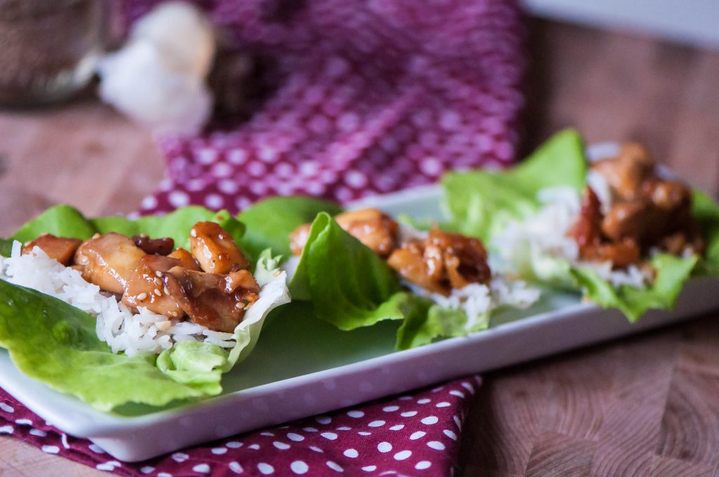 Sesame Chicken Lettuce Wraps Meg's Everyday Indulgence