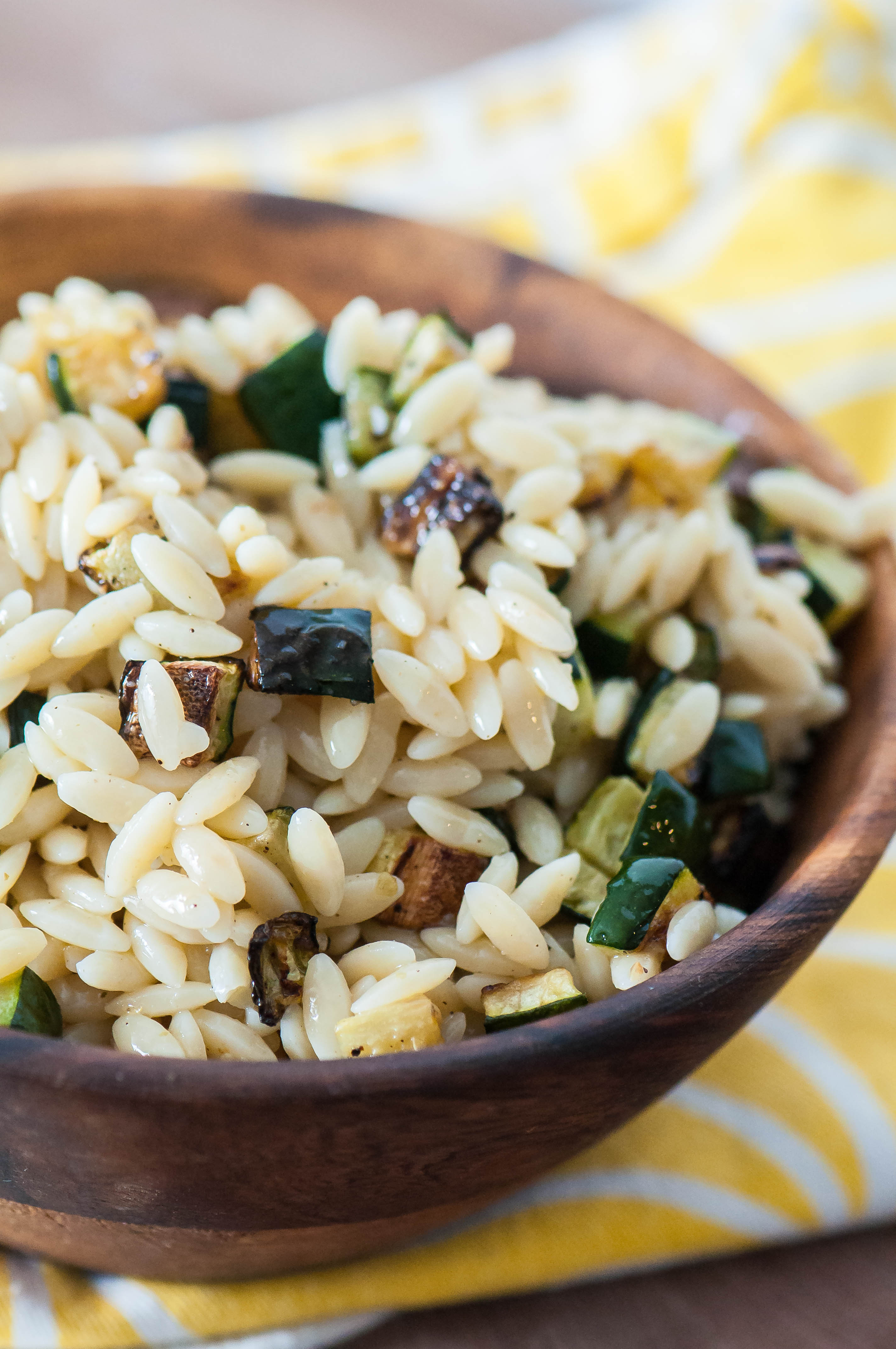 Roasted Zucchini Orzo Salad - Meg&amp;#39;s Everyday Indulgence