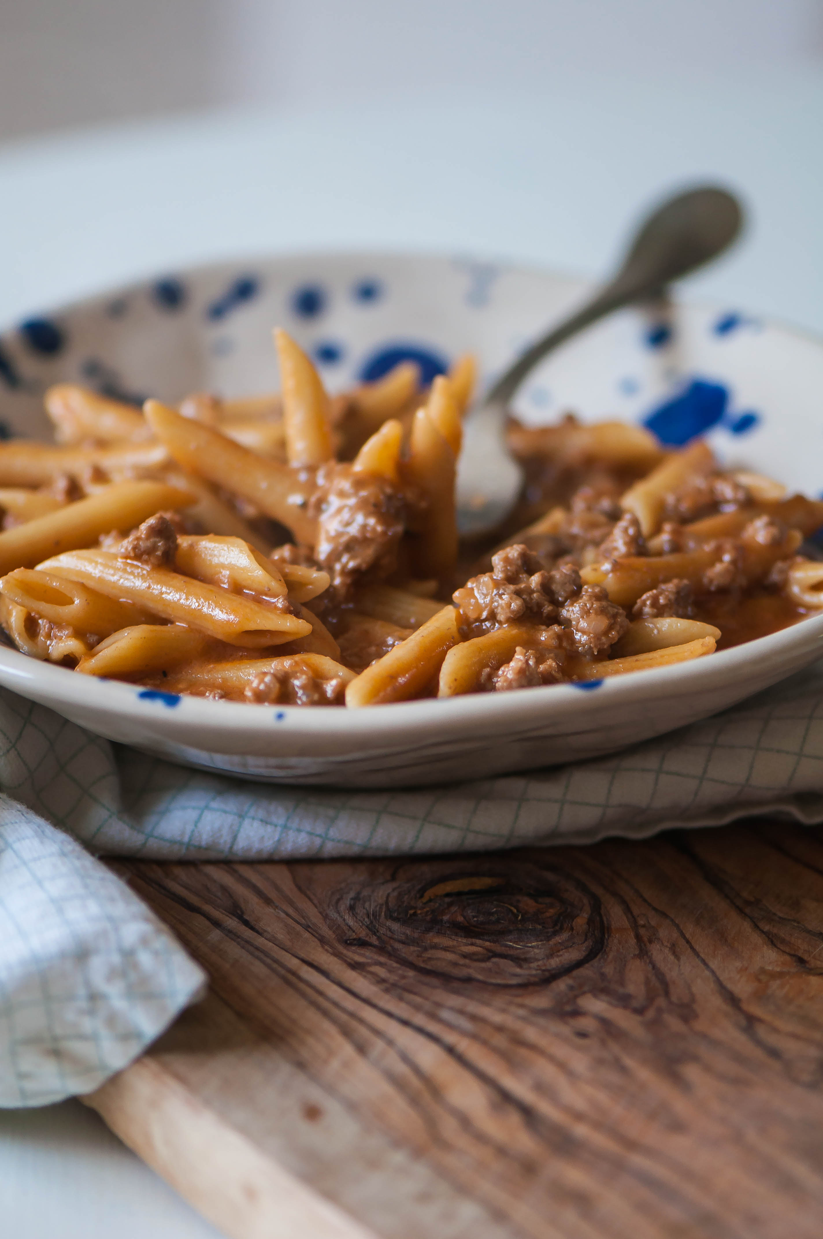 One Pot Cheeseburger Pasta