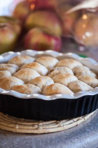 Apple Pie Cinnamon Roll Bombs