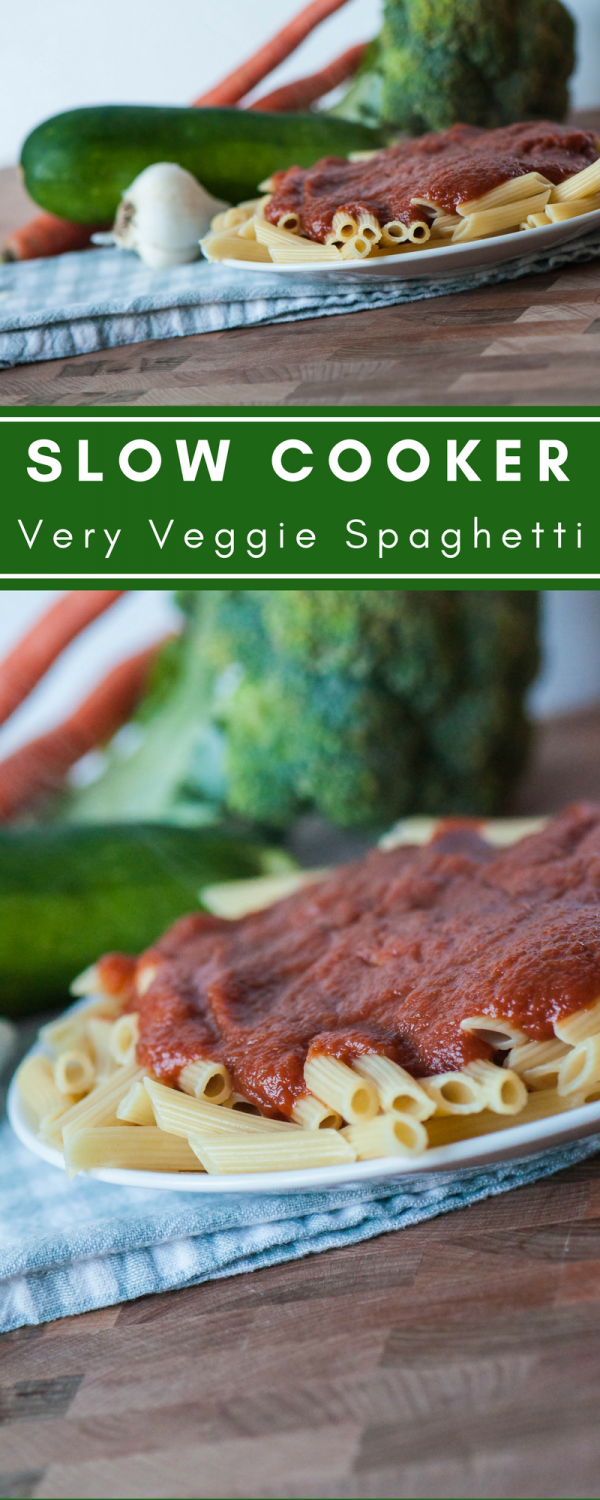 Slow Cooker Very Veggie Spaghetti Meg's Everyday Indulgence