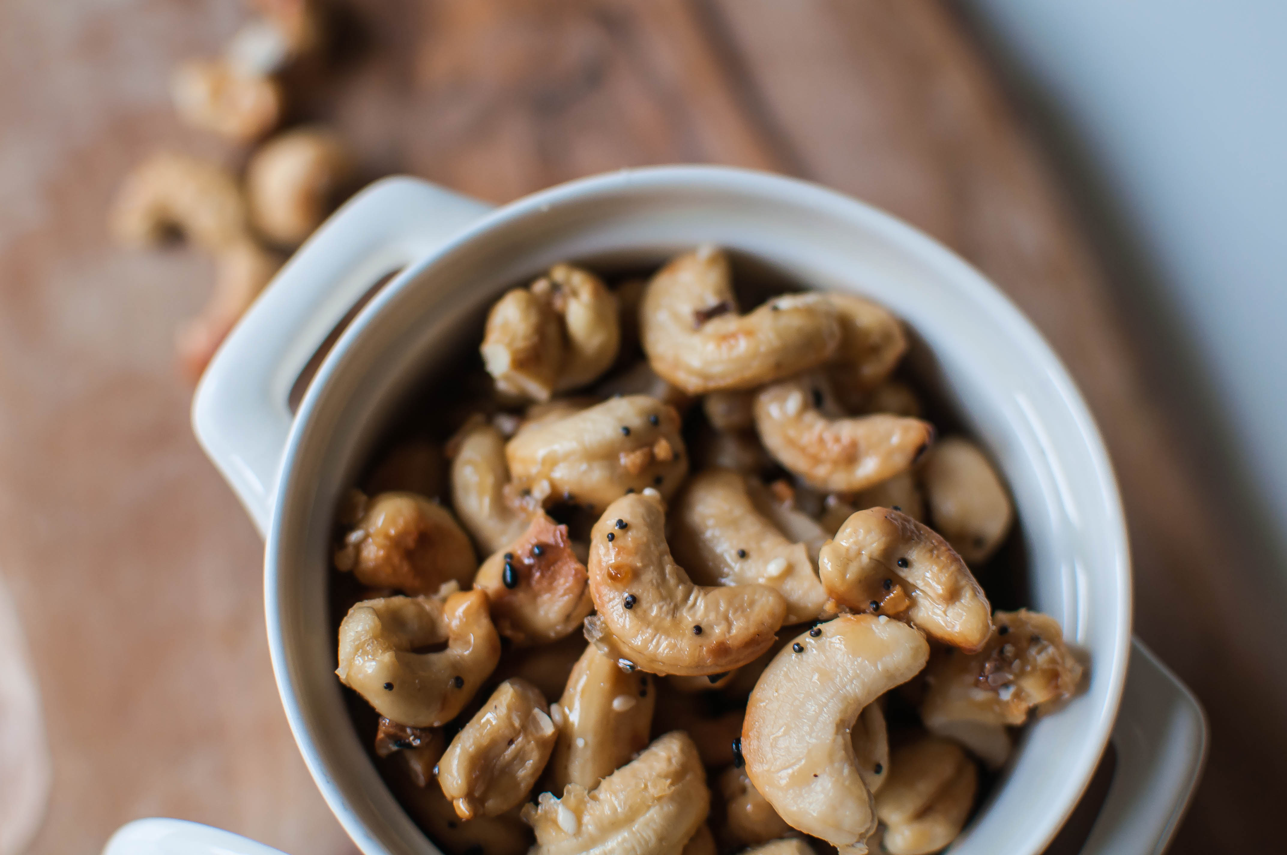 Honey Butter Everything Cashews Meg's Everyday Indulgence