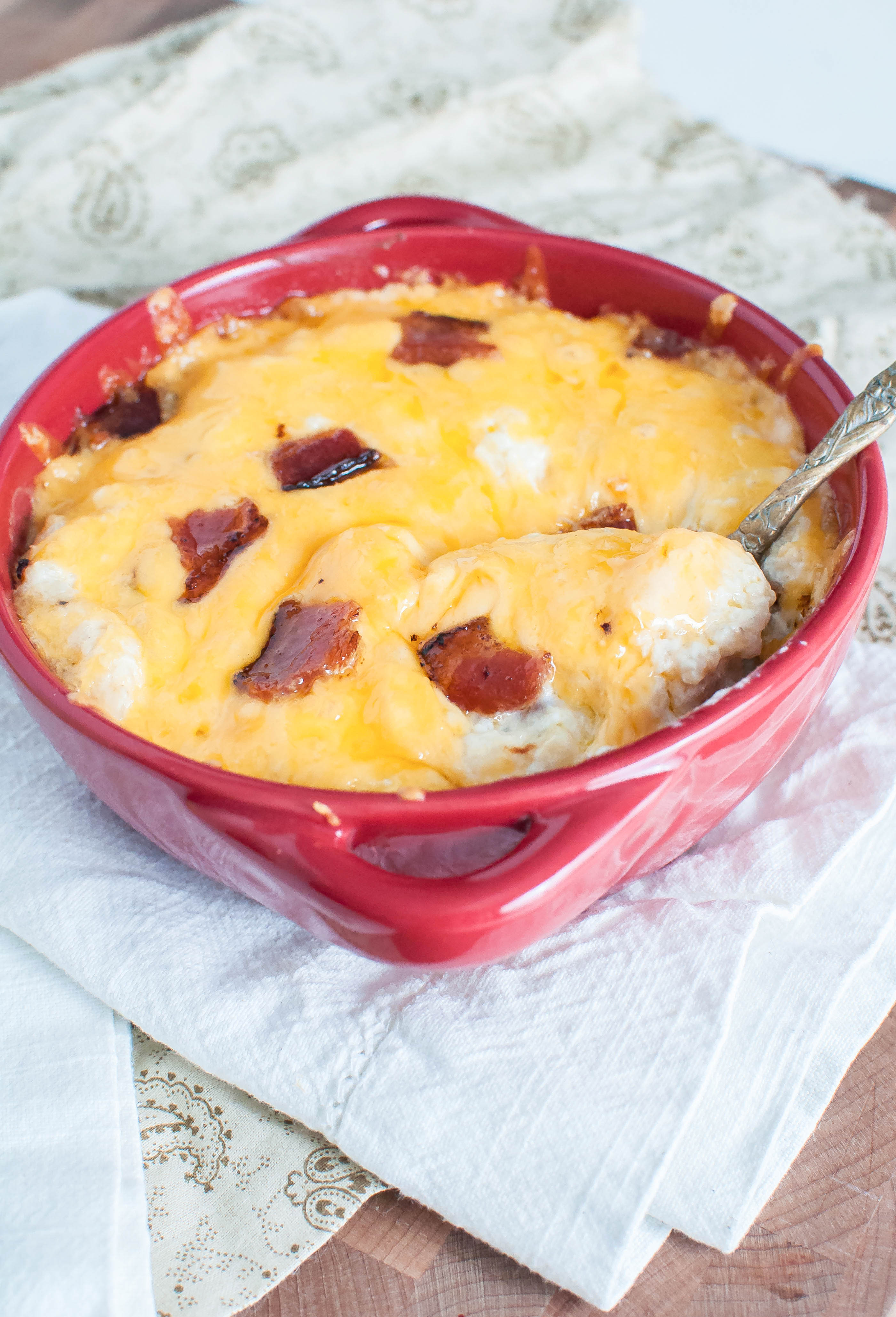 Twice Baked Cauliflower