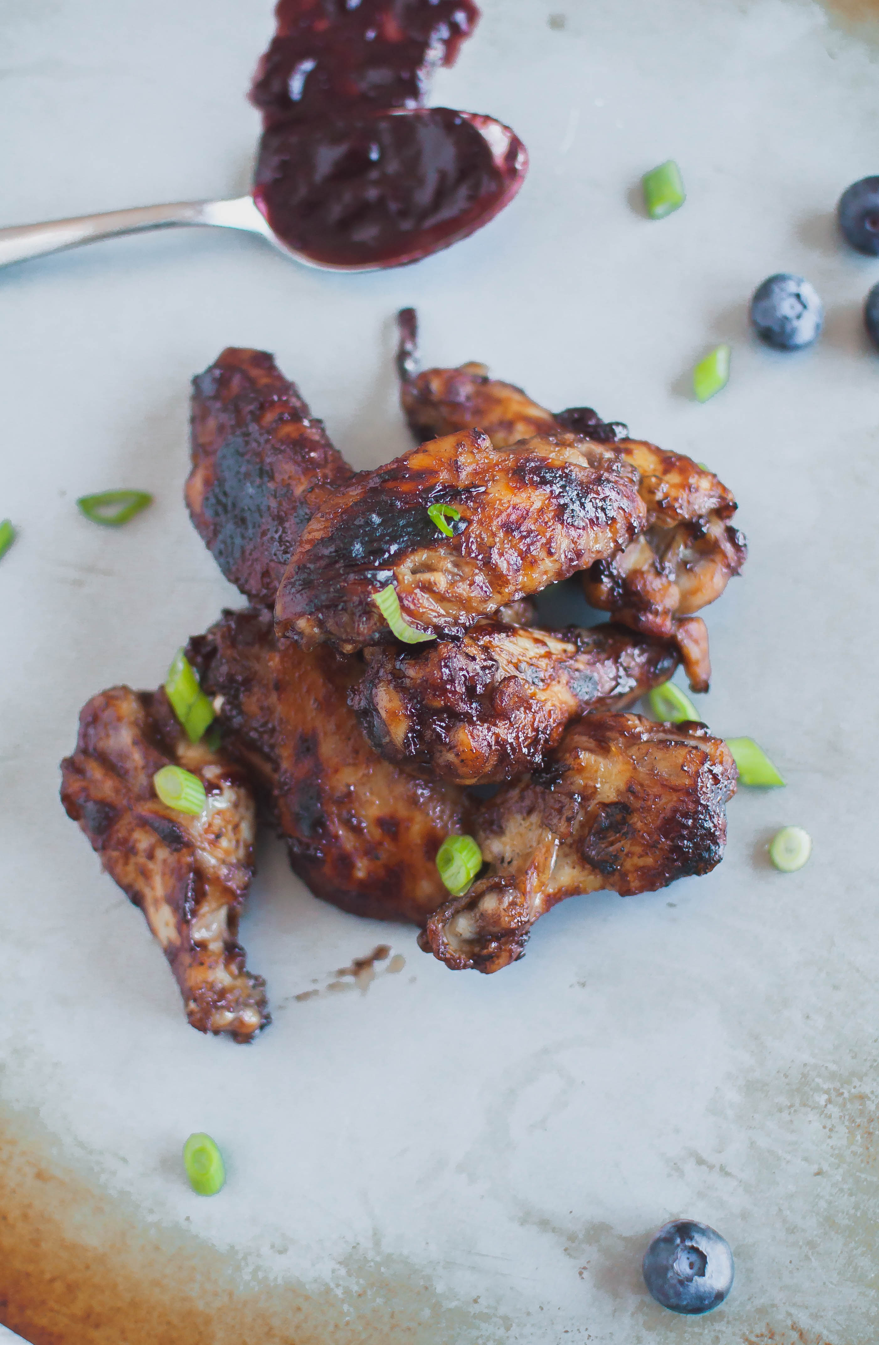 Blueberry BBQ Wings