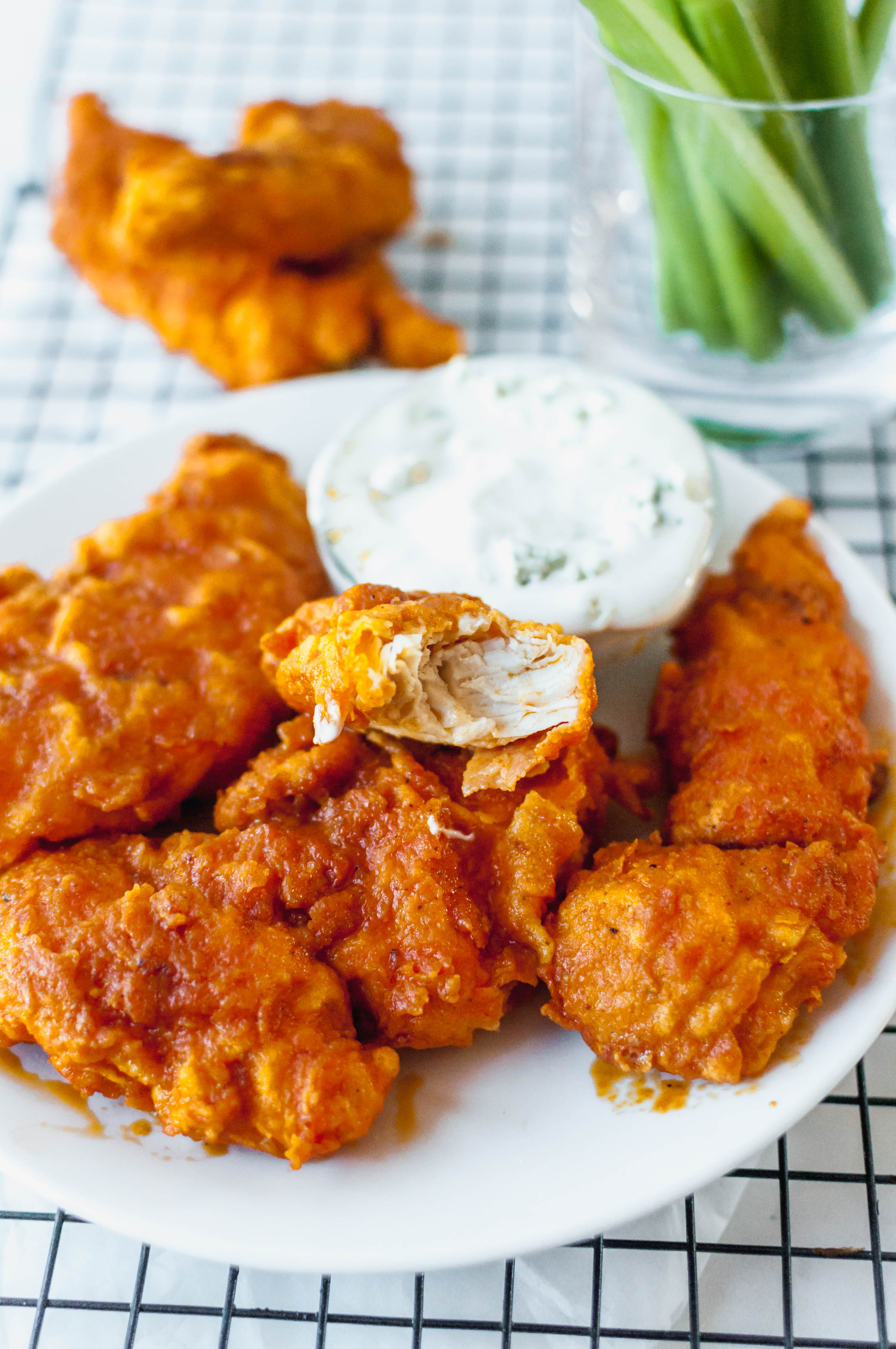 Crispy Buffalo Chicken Tenders