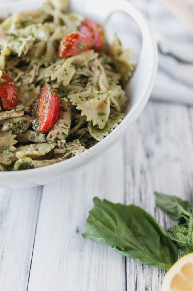 Lemony Mint Pesto Pasta Salad Meg's Everyday Indulgence