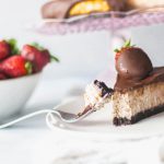 Chocolate Covered Strawberry Cheesecake