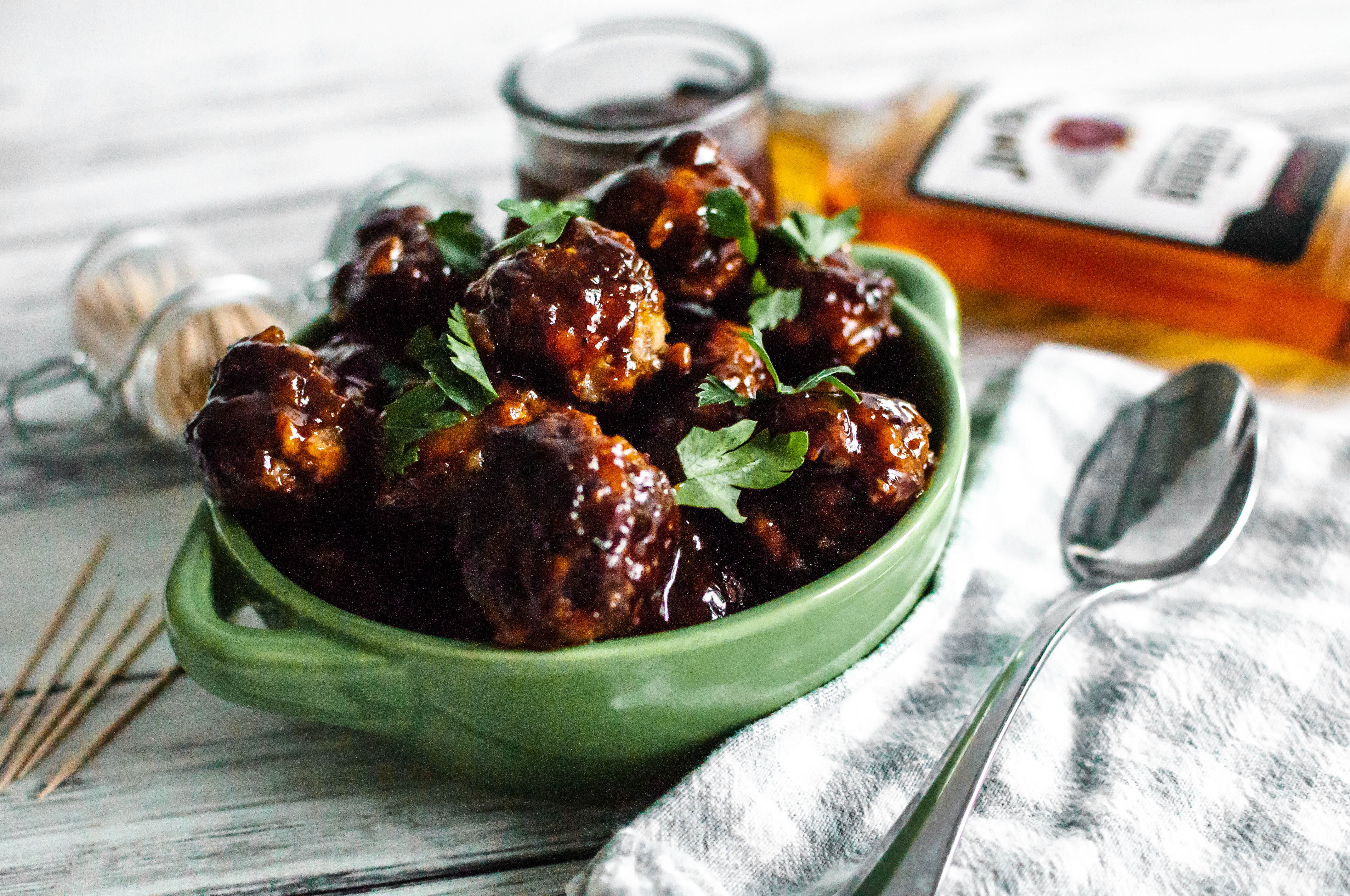 Bourbon Bacon Meatballs Meg's Everyday Indulgence