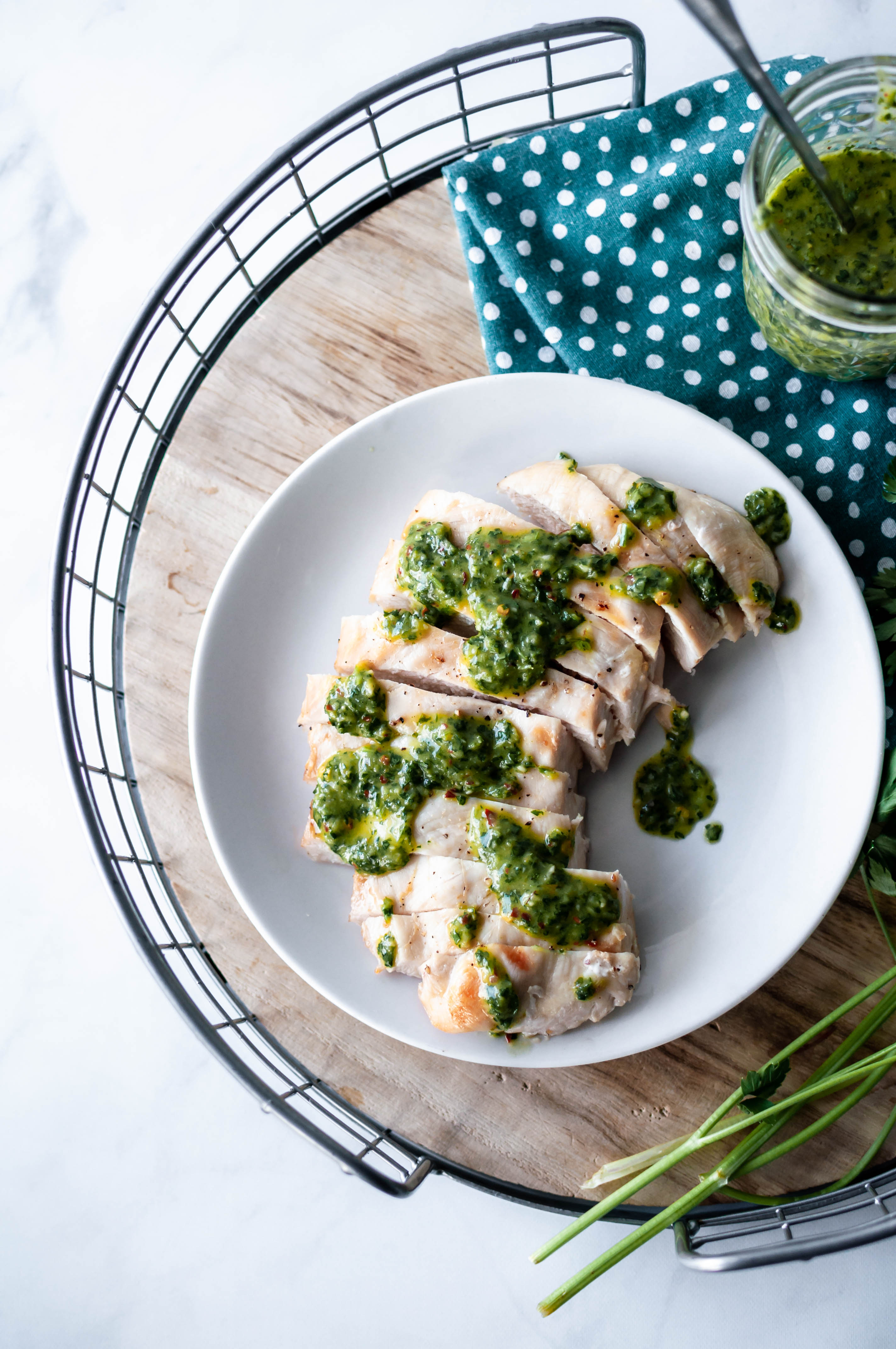 Grilled Chimichurri Chicken