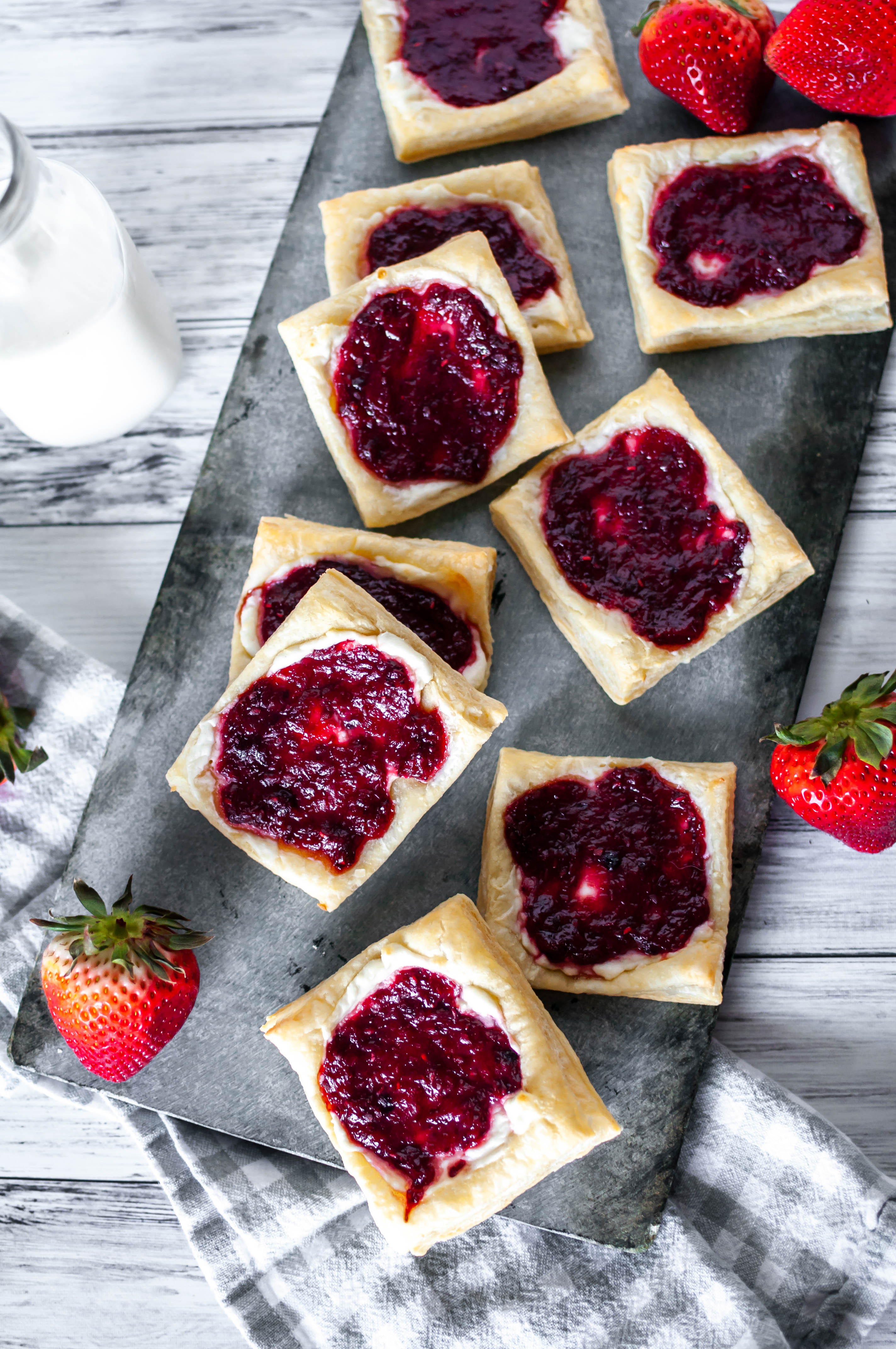 Mixed Berry Cream Cheese Danish