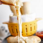 Cheese Stuffed Breadsticks are the perfect addition to your pasta or soup this fall. Ooey gooey cheese inside delicious pizza dough. Perfect for dipping.