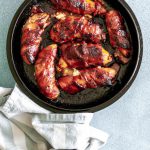 BBQ Bacon Wrapped Chicken smothered in barbecue sauce and stuffed with cream cheese makes the ultimate, flavorful dinner. Simple and delicious.