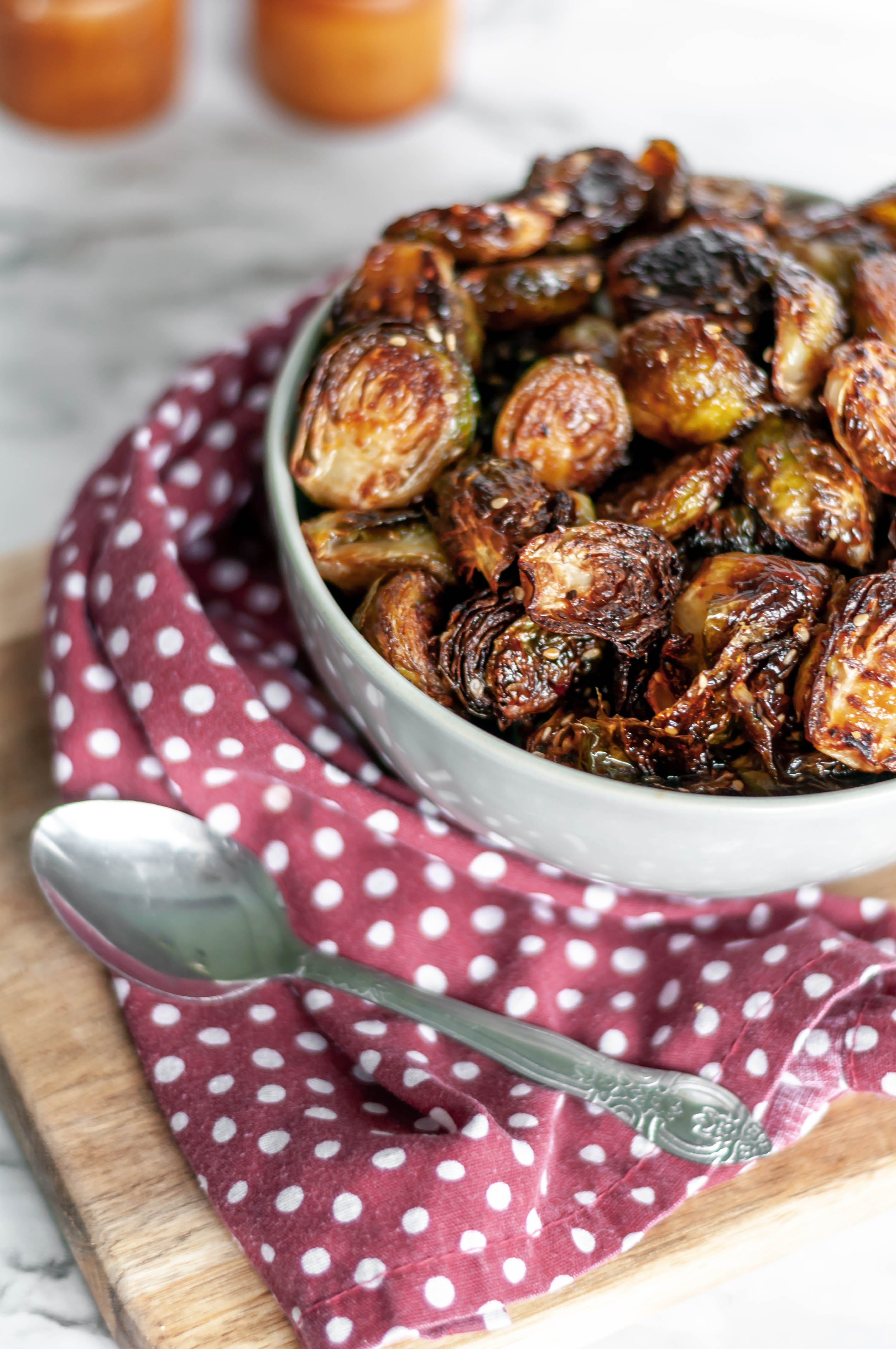 Thai Sweet Chili Brussels Sprouts