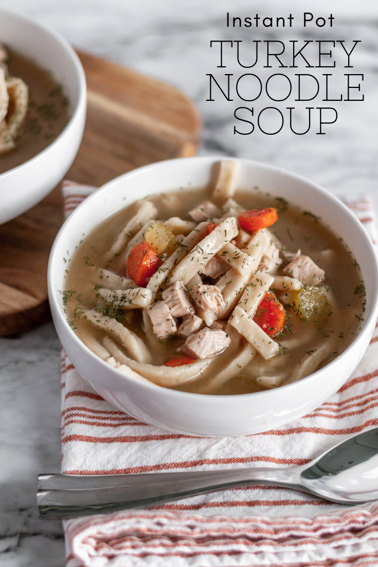 Instant Pot Turkey Noodle Soup Meg's Everyday Indulgence