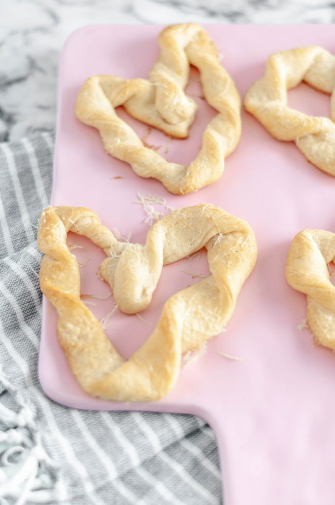 Heart Shaped Breadsticks Meg's Everyday Indulgence
