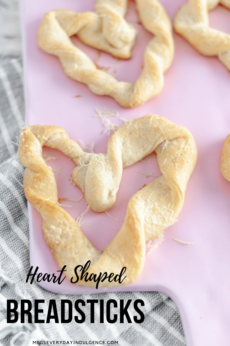 Heart Shaped Breadsticks Meg's Everyday Indulgence