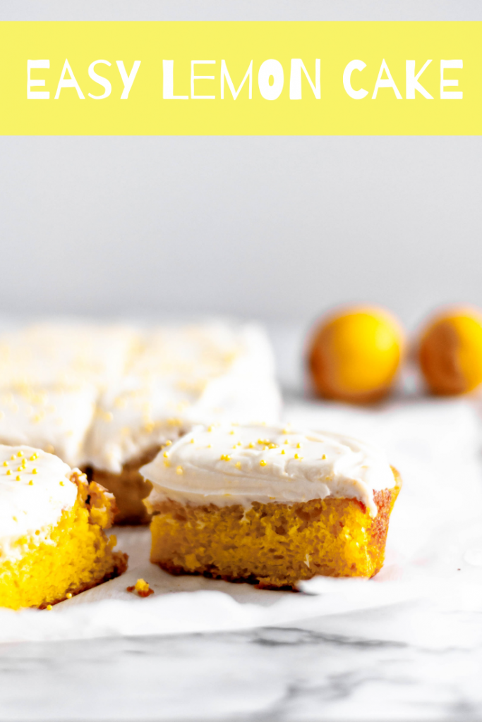 Lemon Cake with Cream Cheese Frosting Meg's Everyday Indulgence