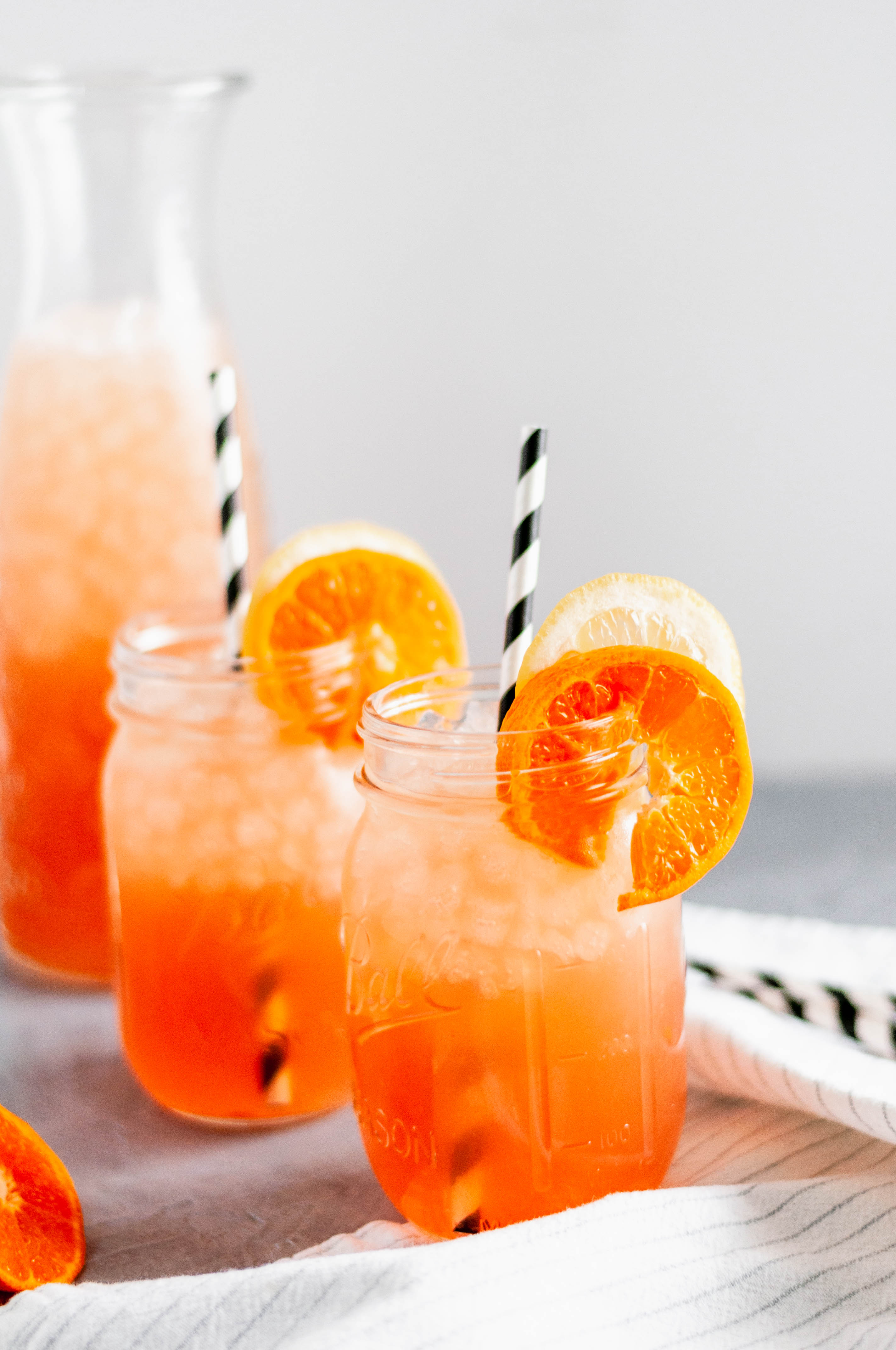 You need a Citrus Arnold Palmer this summer. The tea is made in the Instant Pot for a quick and simple start to this bright, refreshing drink.