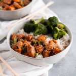 Make a quicker, healthier version of sesame chicken at home with this Instant Pot Sesame Chicken recipe. It literally takes minutes to prepare with easy to find ingredients.