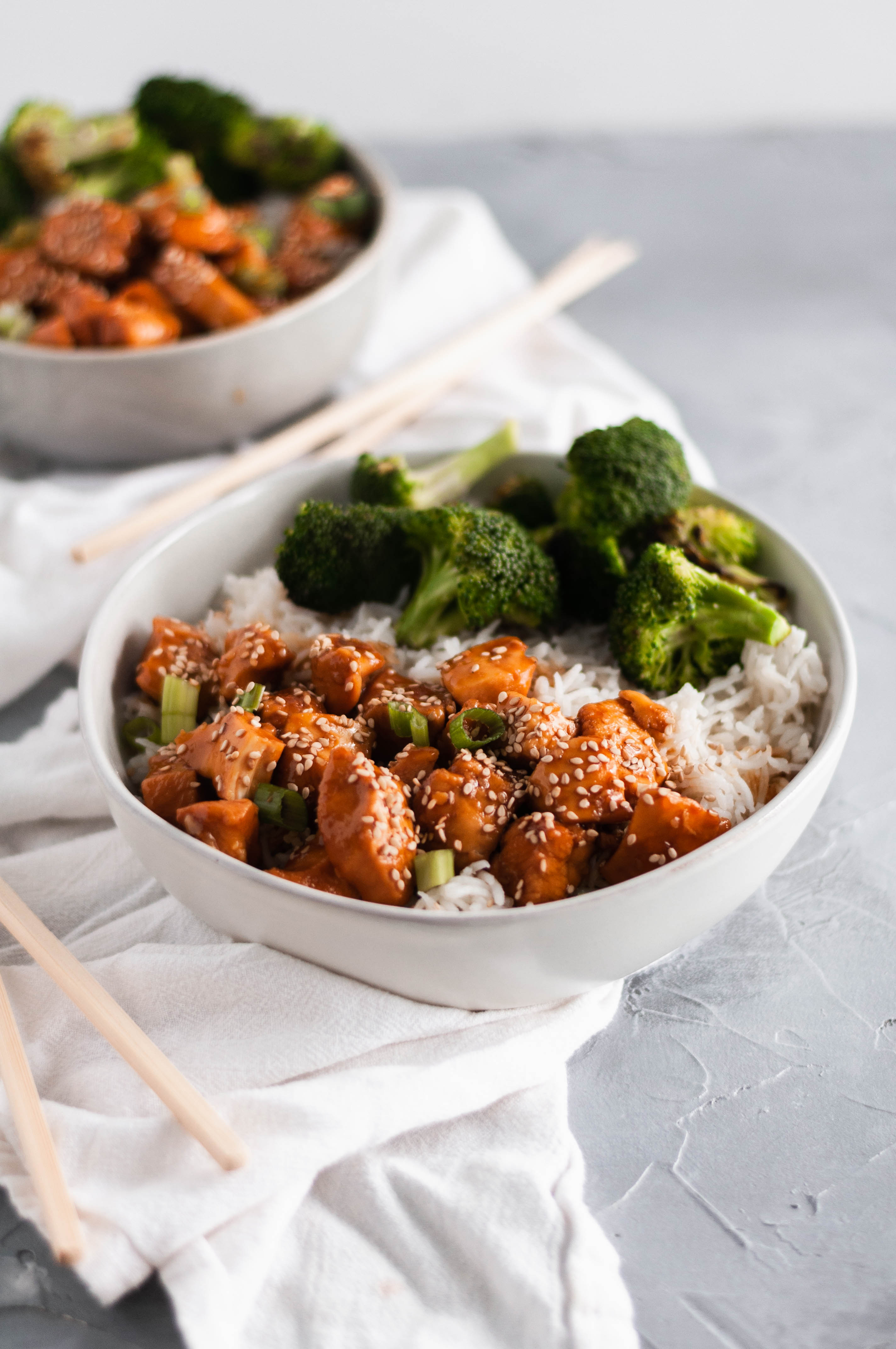 Make a quicker, healthier version of sesame chicken at home with this Instant Pot Sesame Chicken recipe. It literally takes minutes to prepare with easy to find ingredients.