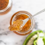 Homemade Jalapeno Jelly is easier than you would think and so delicious on all the things. Slather it on hot cornbread, a juicy burger or use it as a dip.