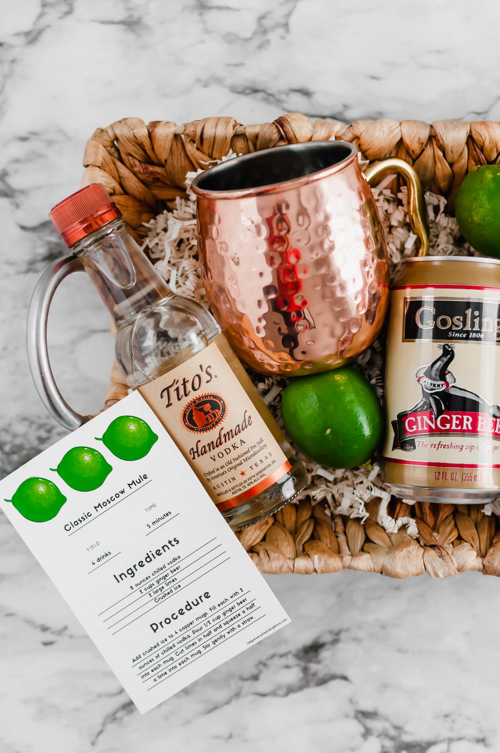 Moscow Mule Kit with Free Printable - Meg's Everyday Indulgence