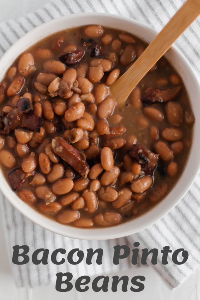 Bacon Pinto Beans Meg's Everyday Indulgence