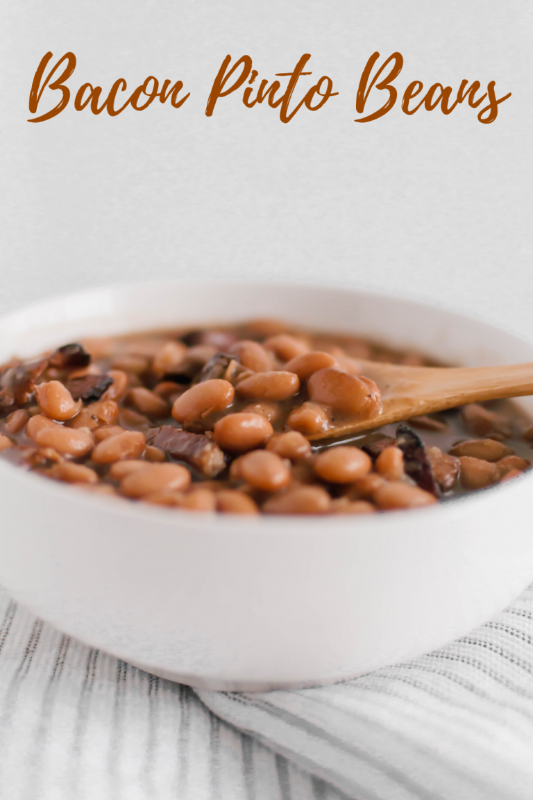 Bacon Pinto Beans Meg's Everyday Indulgence
