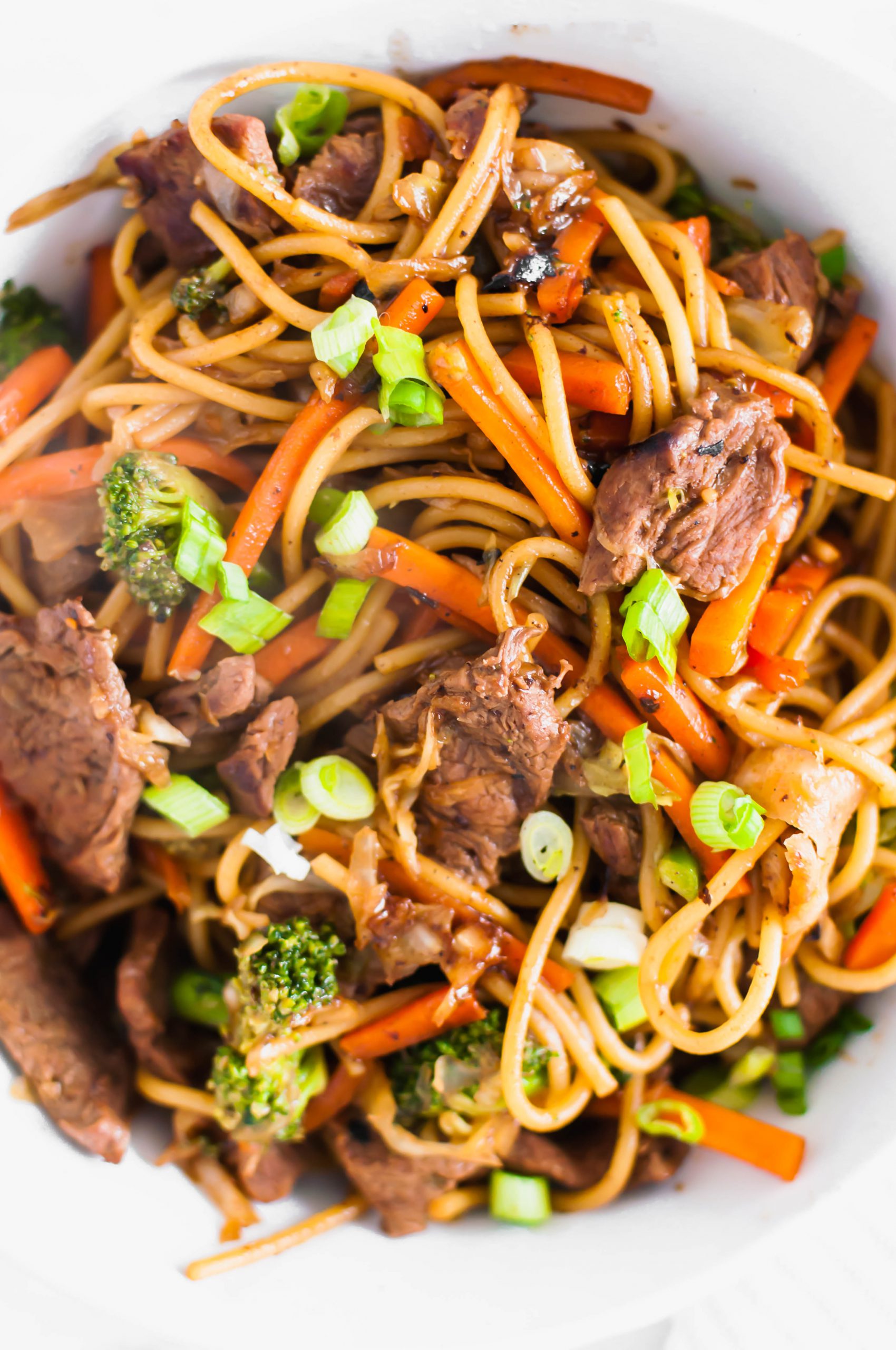 Making your own Beef Lo Mein at home is easier than you may think. A few classic Asian ingredients from the grocery store will result in better than takeout in just minutes at home.