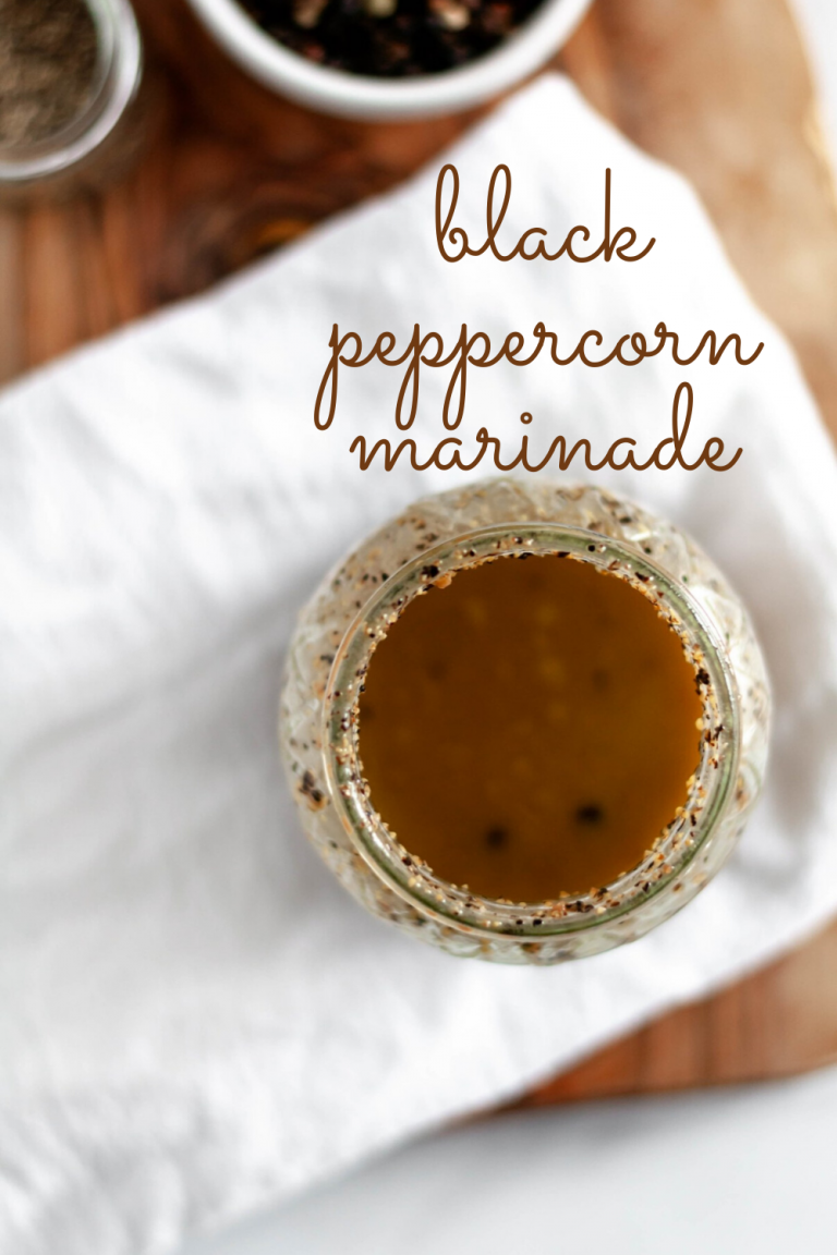 Black Peppercorn Marinade Meg's Everyday Indulgence