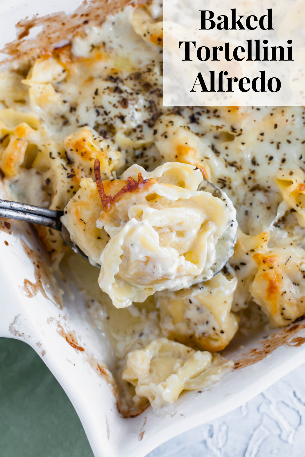 Baked Tortellini Alfredo Meg's Everyday Indulgence