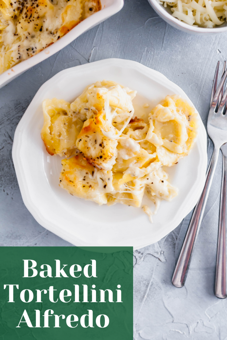 Baked Tortellini Alfredo Meg's Everyday Indulgence