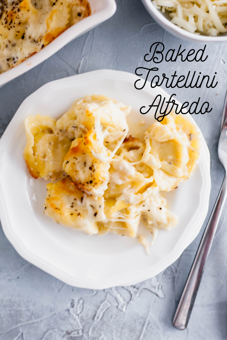 Baked Tortellini Alfredo Meg's Everyday Indulgence