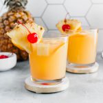 Warm weather calls for this refreshing, tropical Summer Sangria. Sweet moscato wine, tropical juices, coconut rum and delicious fruit meld together to create the tastiest summer drink.