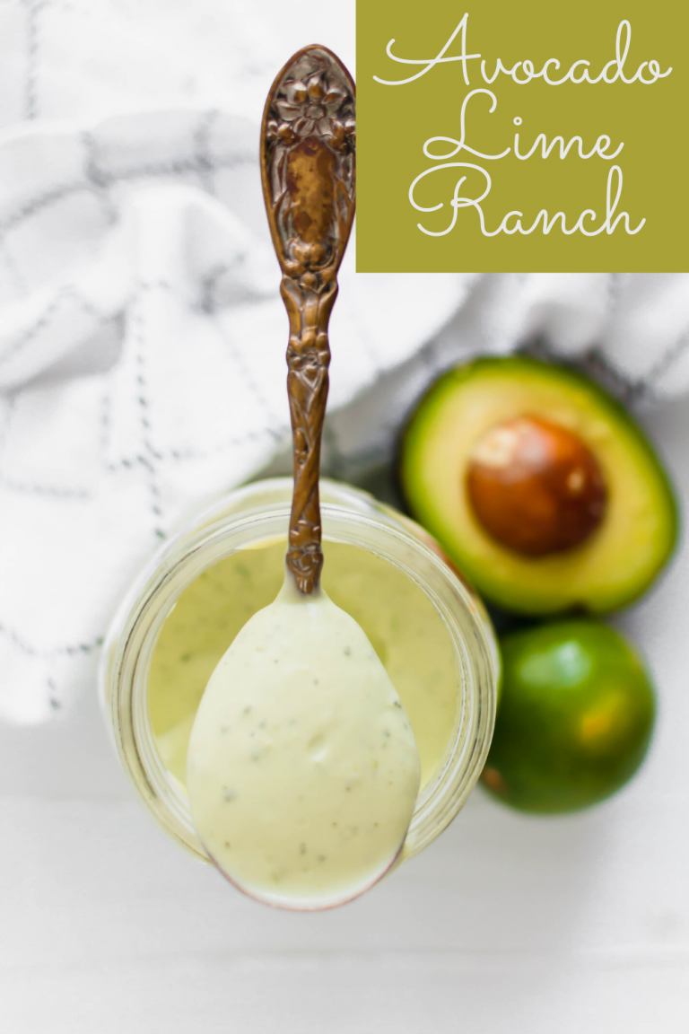 Avocado Lime Ranch Meg's Everyday Indulgence