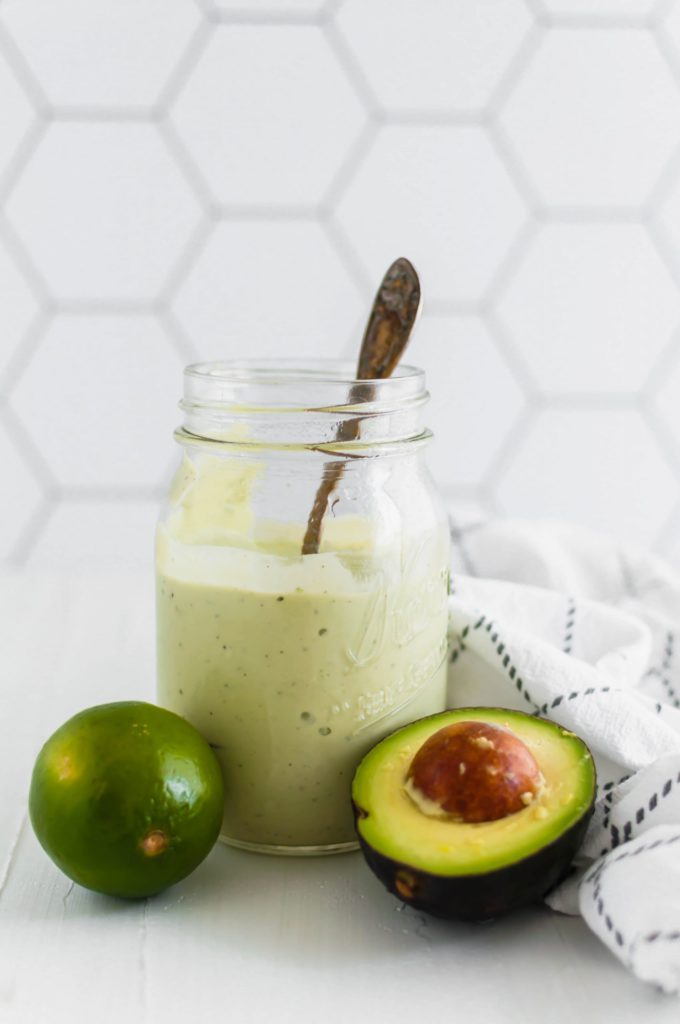 This Copycat Chick-fil-A Avocado Lime Ranch tastes just like the real deal. It's simple to make with a small handful of ingredients that are easy to pick up from the store. Bright, fresh and totally delicious on all your summer salads.