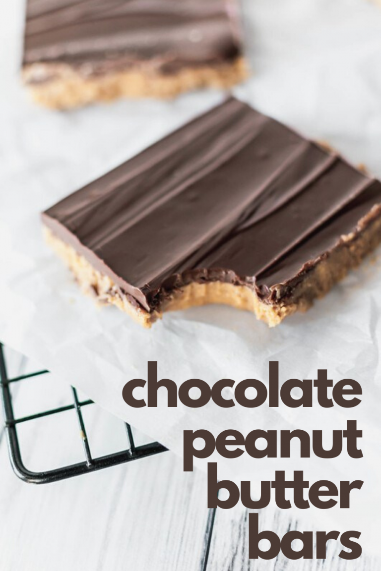 Chocolate Peanut Butter Bars - Meg's Everyday Indulgence